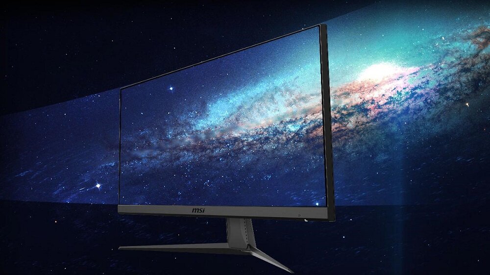 Monitor MSI Optix G242 - technologia redukcji migotania i światła niebieskiego komfort matowa matryca IPS