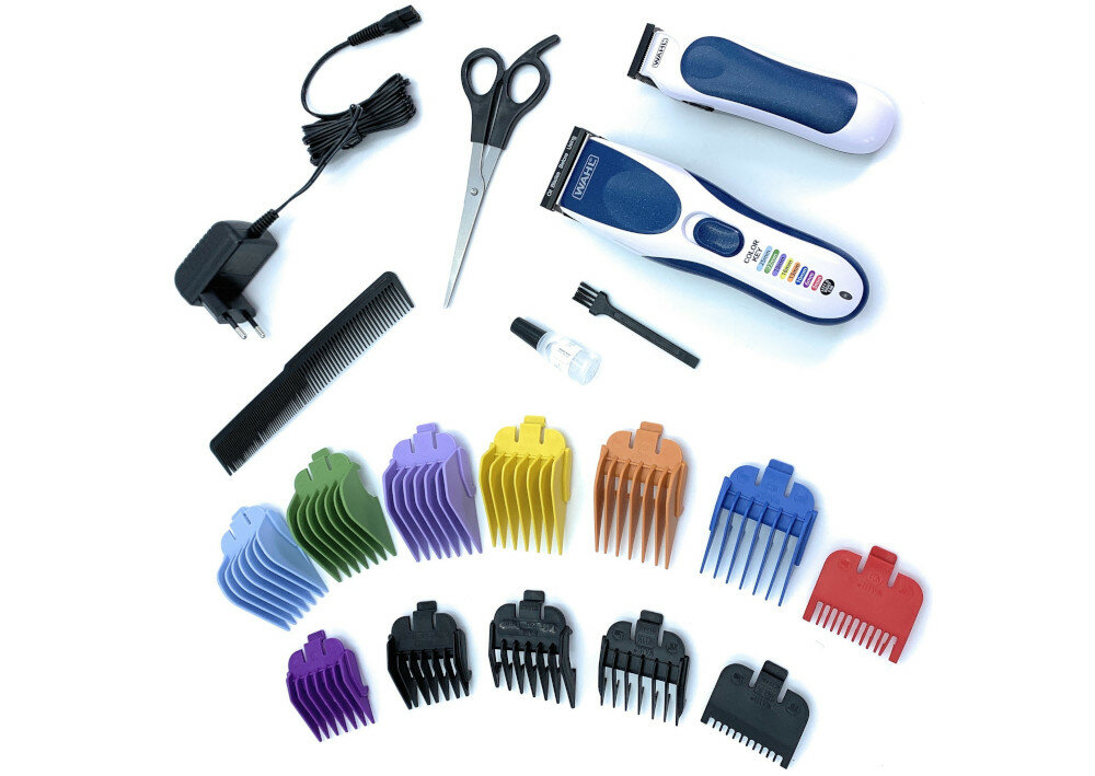 Strzyzarka WAHL Color Pro 9649-916 zestaw akcesoria komplet wyposazenie
