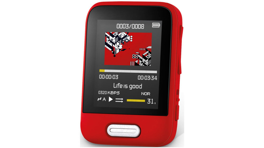 Odtwarzacz MP3 SENCOR SFP 7716 - dyktafon