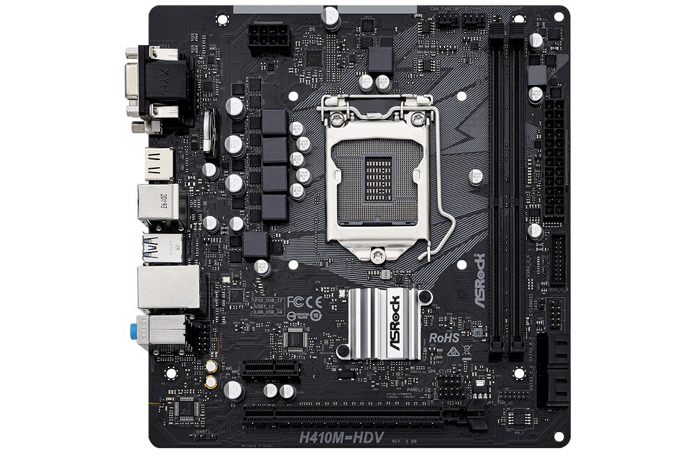 PŁYTA GŁÓWNA ASROCK H410M-HDV R2.0 - Wbudowana karta dźwiękowa