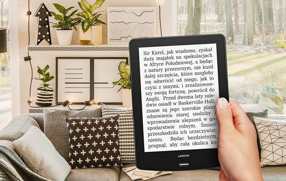 Czytnik E-Booków INKBOOK Calypso Plus reklamy