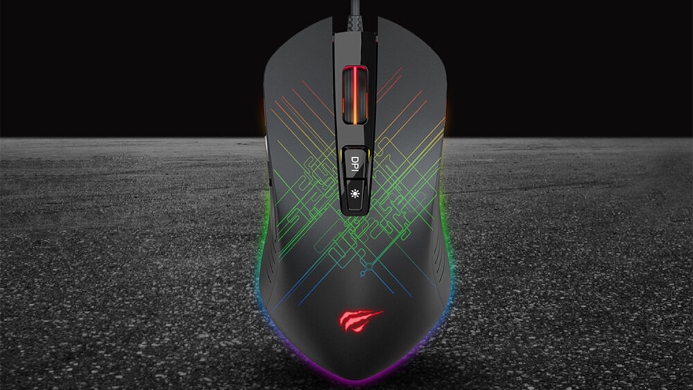 Mysz HAVIT Gamenote MS1019 RGB - ogólny