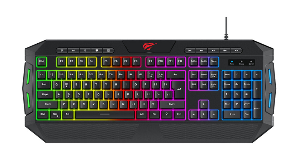 Zestaw HAVIT 4w1 Gamenote KB501CM - klawiatura
