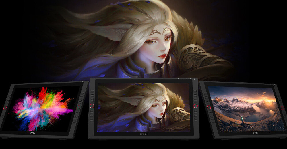 Tablet graficzny XP-PEN Artist 24 Pro piorko ksztalt ergonomiczny wygoda