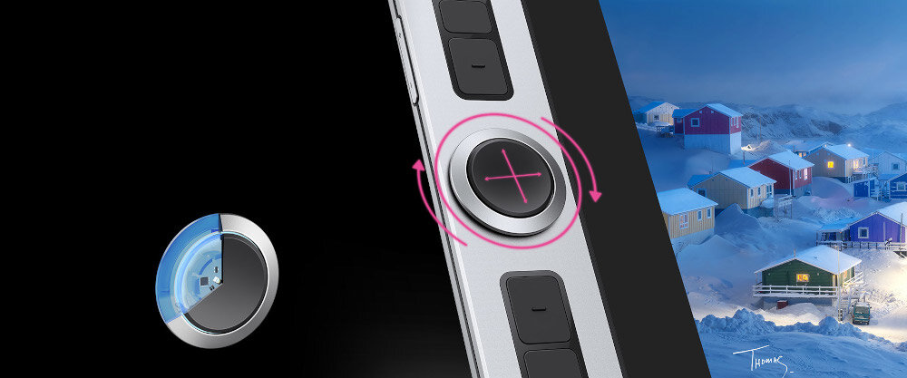 Tablet graficzny XP-PEN Innovator 16 czulosc nacisku kontrola szczegolowosc