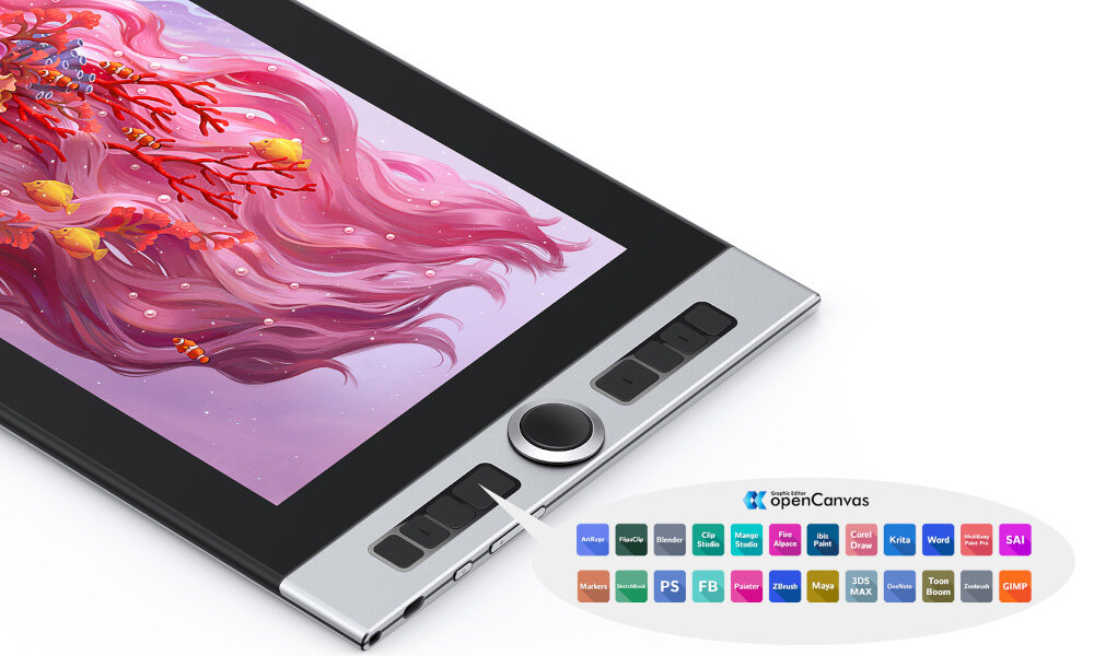 Tablet graficzny XP-PEN Innovator 16 kompatybilnosc programy system operacyjny
