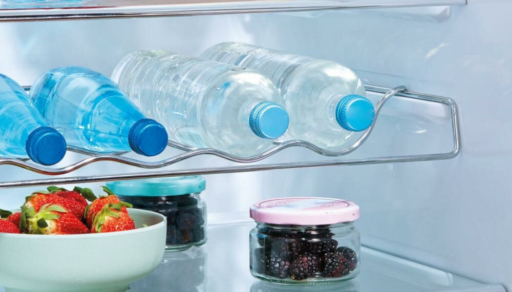 GORENJE-NRS918EMX chłodziarka zamrażarka przechowywanie półki napoje puszki szkło
