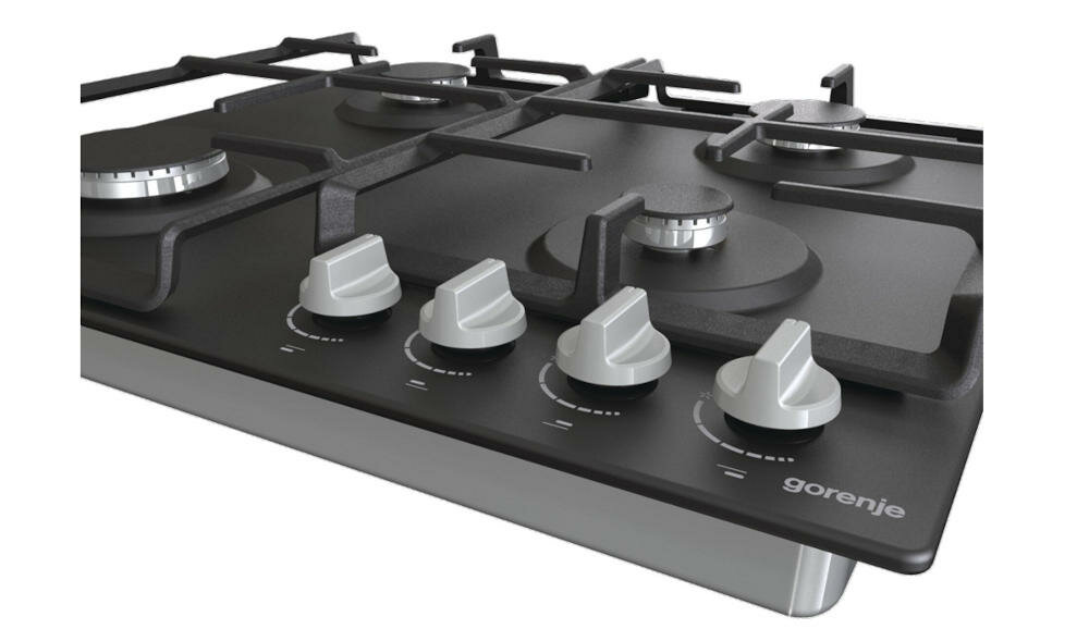 GORENJE-G641EXB płyta gazowa zapłon palnik pokrętło