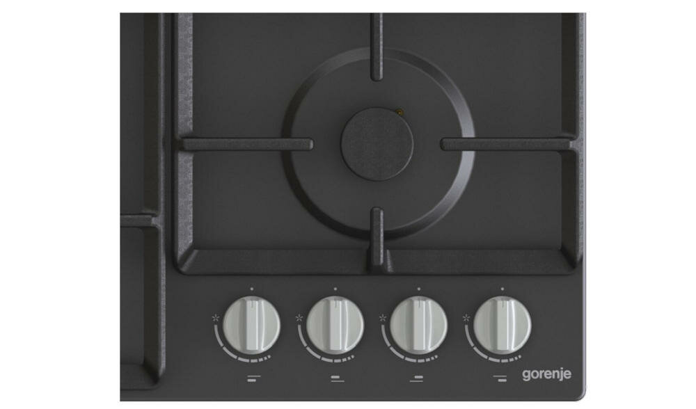 GORENJE-G641EXB płyta gazowa łatwe czyszczenie