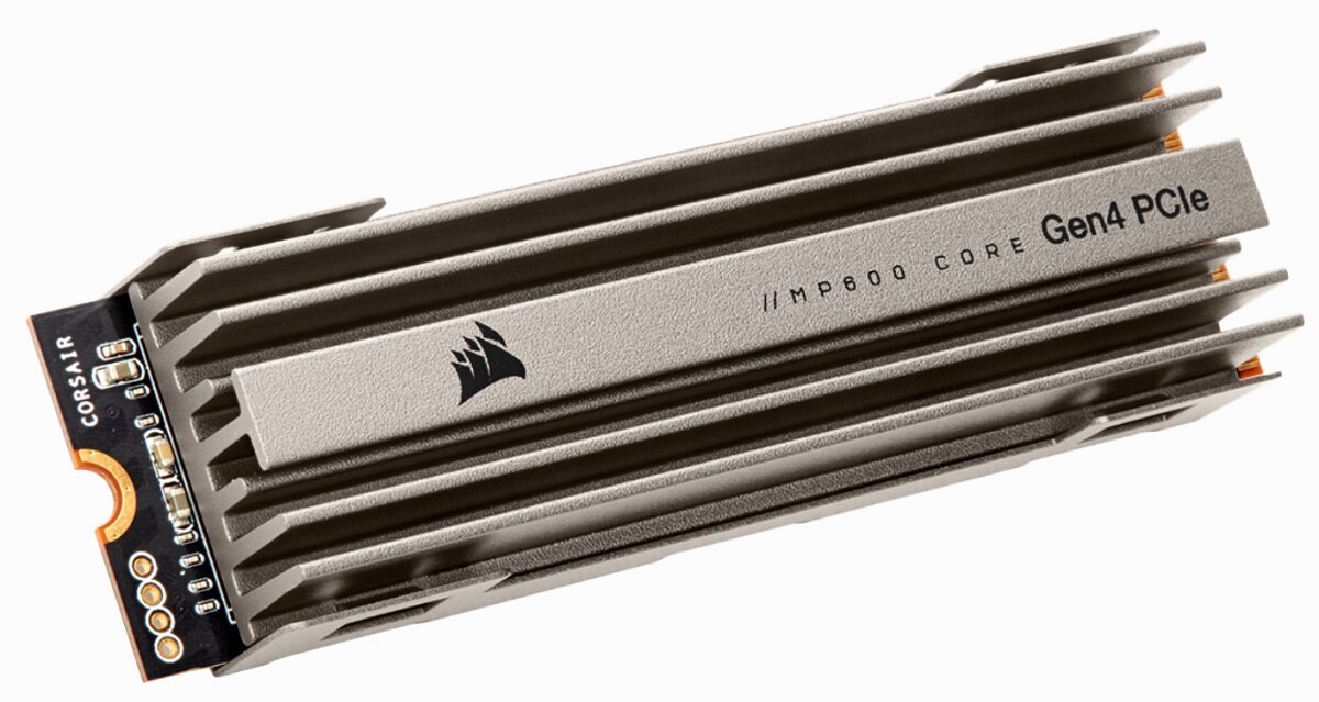 Dysk CORSAIR MP600 Core Niewielki rozmiar, wielkie możliwości