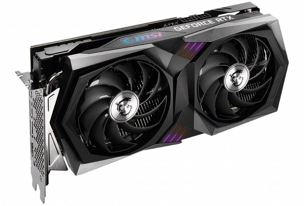 Karta graficzna MSI GeForce RTX 3060 Gaming X 12GB - nowoczesny design wydajnosc wysoka jakość Nvidia Ampere 12GB pamięci GDDR6