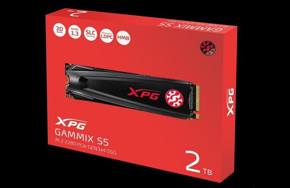 Dysk ADATA XPG Gammix S5 Bezpieczny transport 