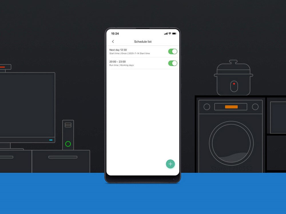 Gniazdko XIAOMI Mi Smart Plug ZNCZ05CM Wi-Fi harmonogram działanie