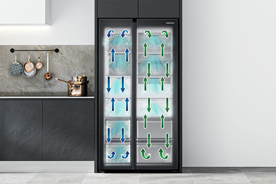 praca dwóch niezależnych obiegów chłodzenia