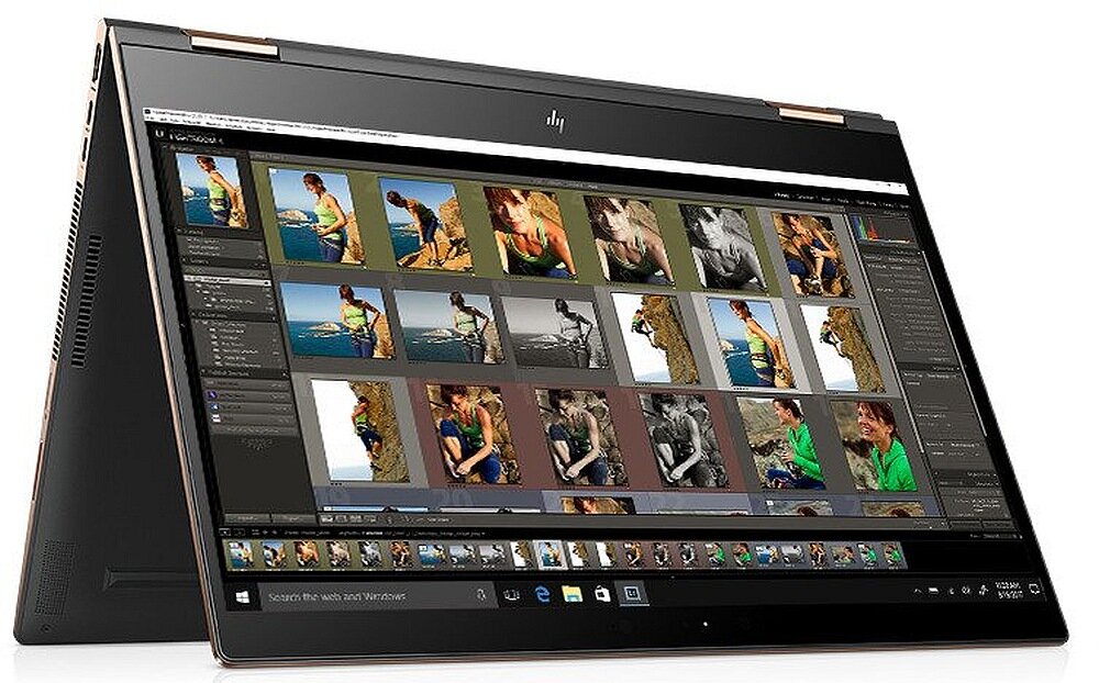 Laptop HP Spectre x360 - wygląd ogólny Full HD smukły i lekki