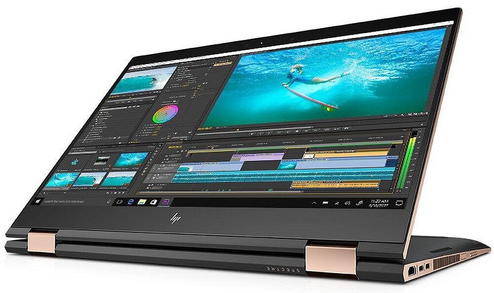 Laptop HP Spectre x360 mocne