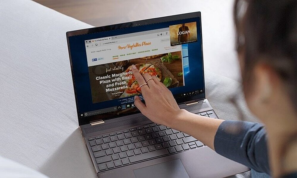 Laptop HP Spectre x360 praca