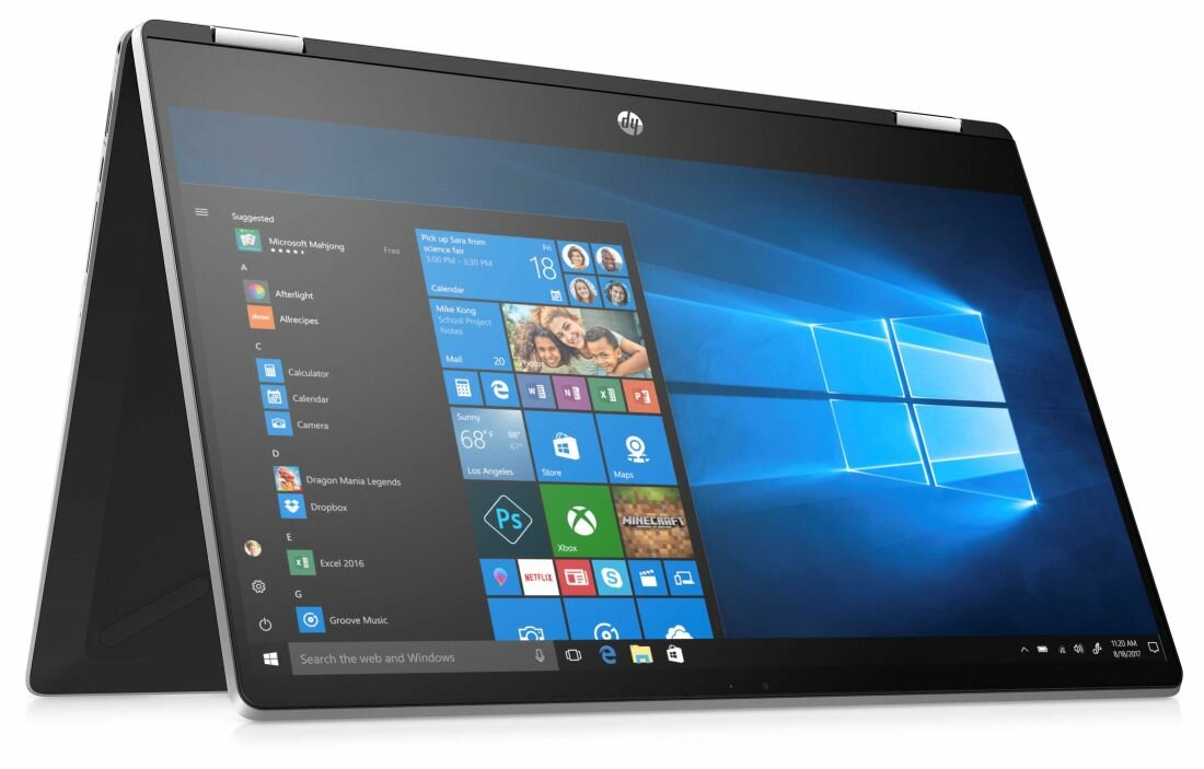 Laptop HP Pavilion x360 - dysk ssd procesor bateria