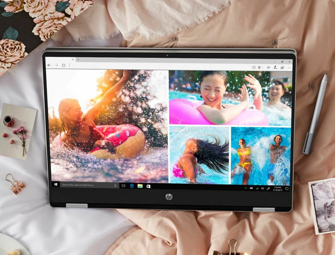 Laptop HP Pavilion x360 - fhd ips glosniki audio boost