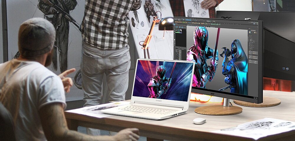 Laptop ACER ConceptD 7 Pro bateria
