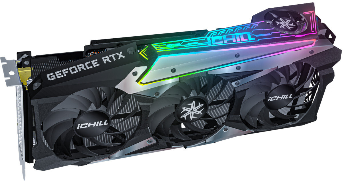 Karta graficzna INNO3D GeForce RTX 3070 iCHILL X4 8GB wszechstronne dzialanie