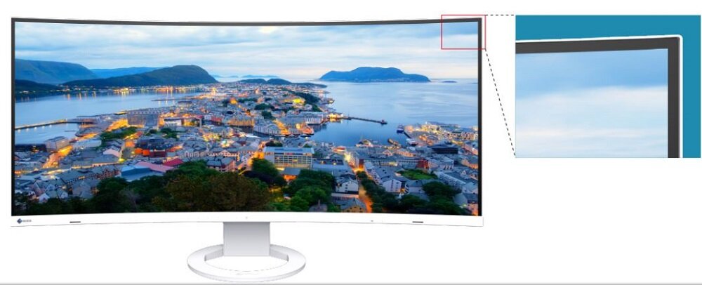 Monitor EIZO FlexScan EV3895-WT - nowoczesny monitor EIZO