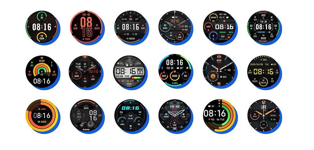Smartwatch XIAOMI Mi Watch tarcze