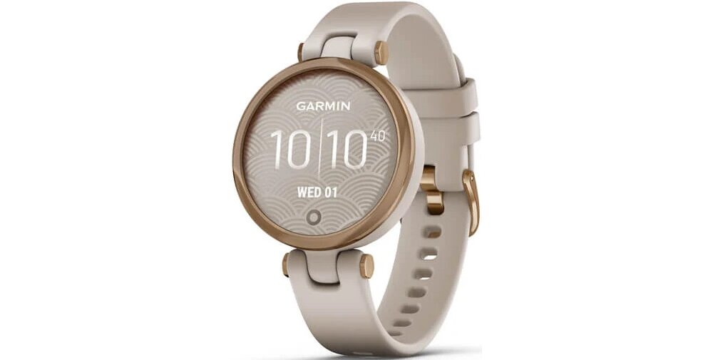 Zegarek sportowy GARMIN Lily zdrowie sport ekran puls aplikacja pasek koperta tlen oddychanie stres sen bieganie pływanie