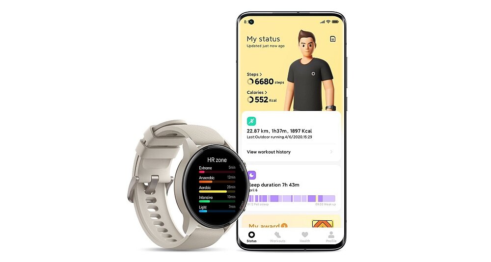 Smartwatch XIAOMI Mi Watch aplikacja