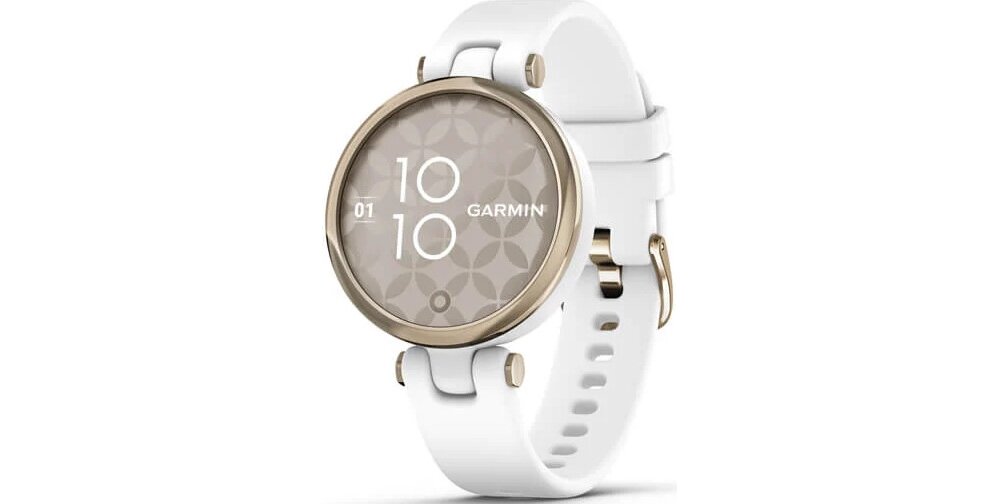 Zegarek sportowy GARMIN Lily zdrowie sport ekran puls aplikacja pasek koperta tlen oddychanie stres sen bieganie pływanie