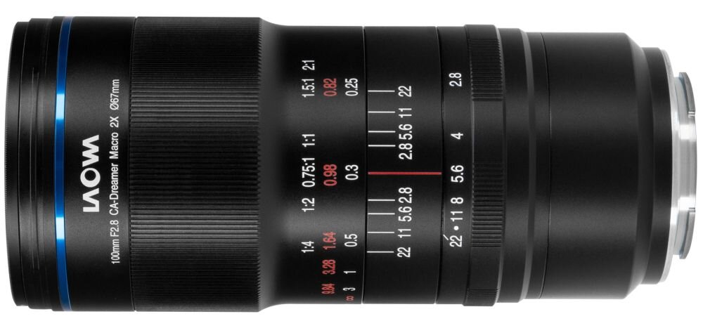 Obiektyw Laowa CA-Dreamer 100 mm f/2,8 Macro 2:1 widok z boku