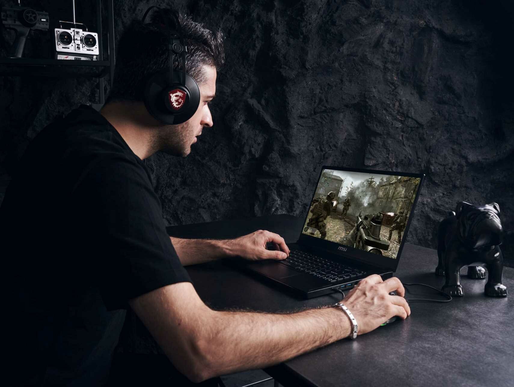 Laptop MSI GS66 Stealth - karta graficzna GeForce RTX