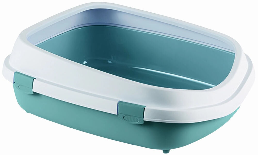 Kuweta dla kota STEFANPLAST MS 15970 Jumbo na białym tle tworzywo sztuczne