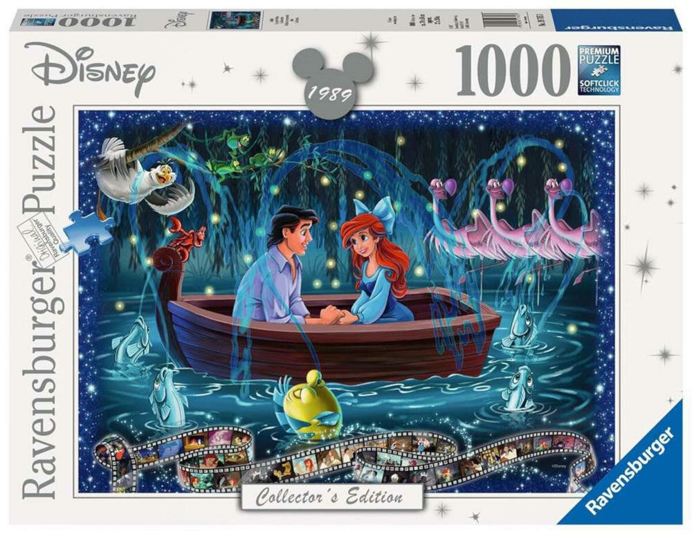 RAVENSBURGER-Mala-Syrenka mała syrenka puzzle jakość perfect age soft click obraz kształty umiejętności nauka zabawa koncentracja spostrzegawczość cierpliwość