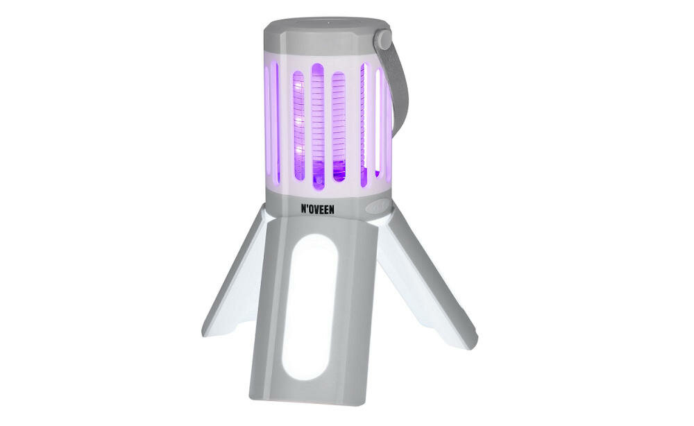 NOVEEN-IKN833 lampa owadobójcza pozbycie owady bezprzewodowa zasilana baterie światło oświetlenie kemping taras namiot wycieczka nowoczesny design