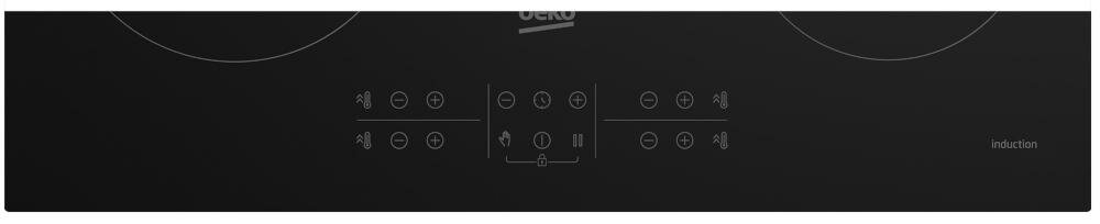 Управління індукційною плитою BEKO-HII64200MT