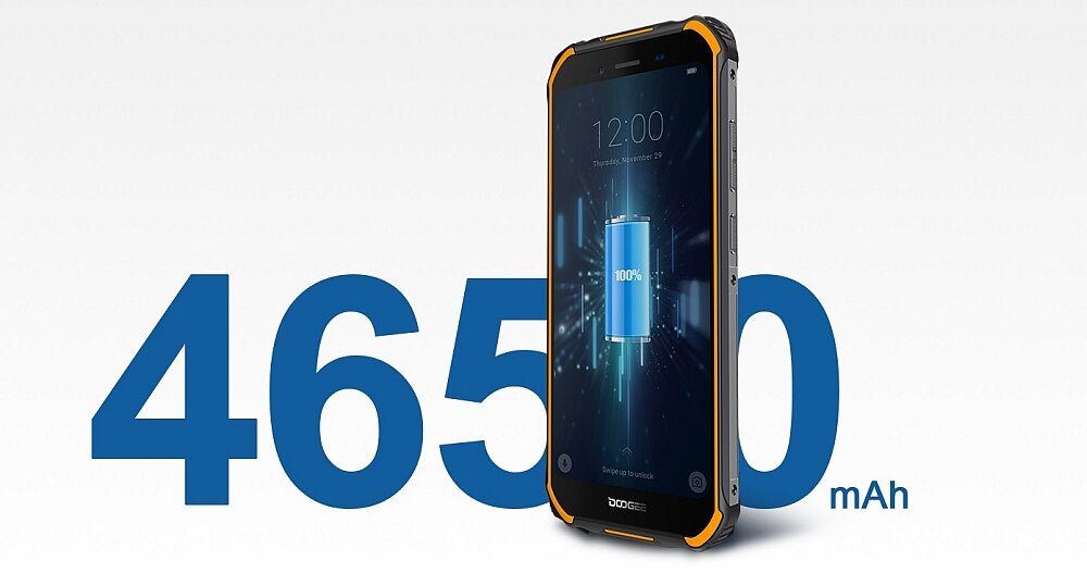 Smartfon DOOGEE S40 Pro bateria