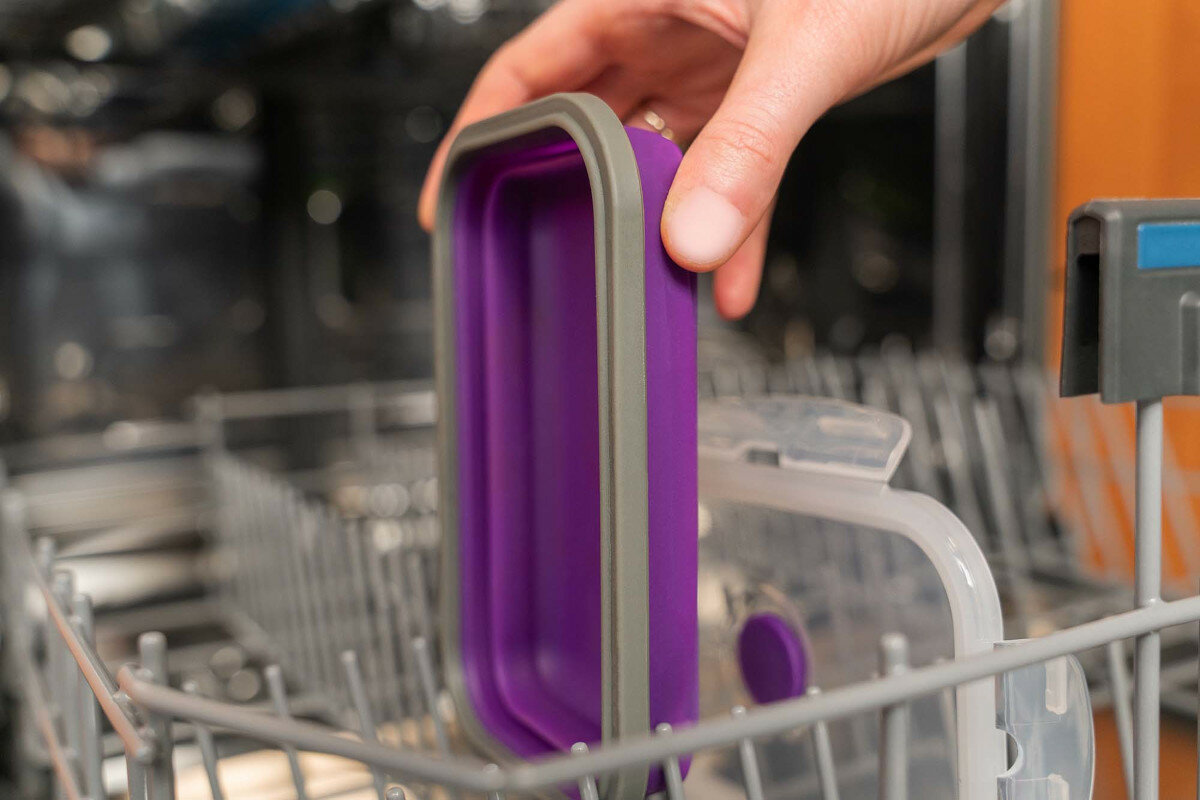 SILIKONOWY POJEMNIK NA ŻYWNOŚĆ 350ML MILLA HOME MSC101 pojemnosc skladanie