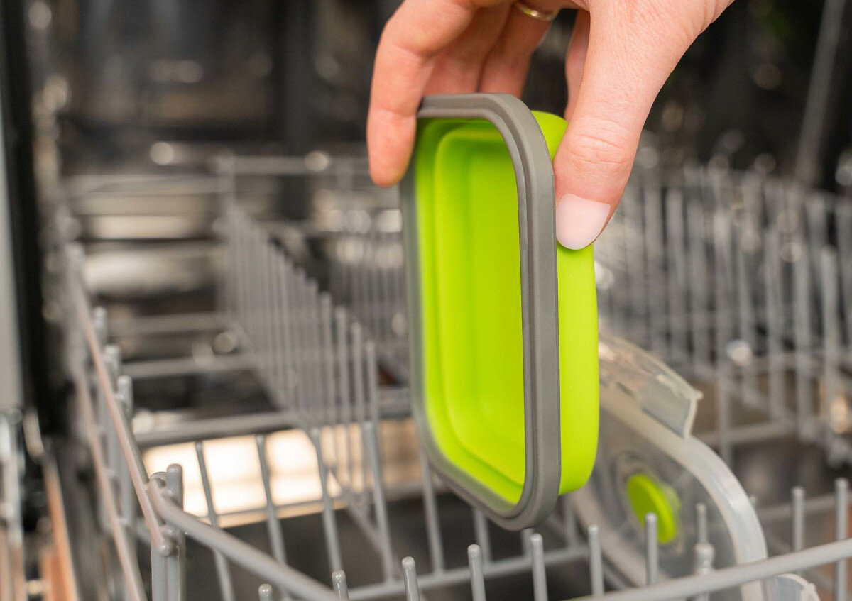 SILIKONOWY POJEMNIK NA ŻYWNOŚĆ 350ML MILLA HOME MSC101 pojemnosc skladanie