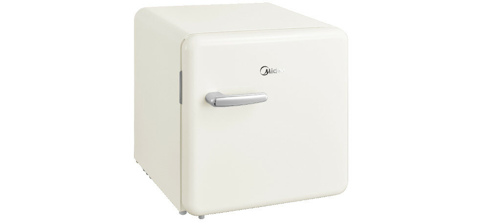 Lodówka MIDEA MDRD86SLF34 A+ Beżowa front przód główne