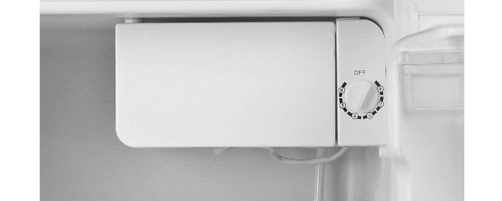 Lodówka MIDEA MDRD86SLF01 Retro Biała komora niska temperatura