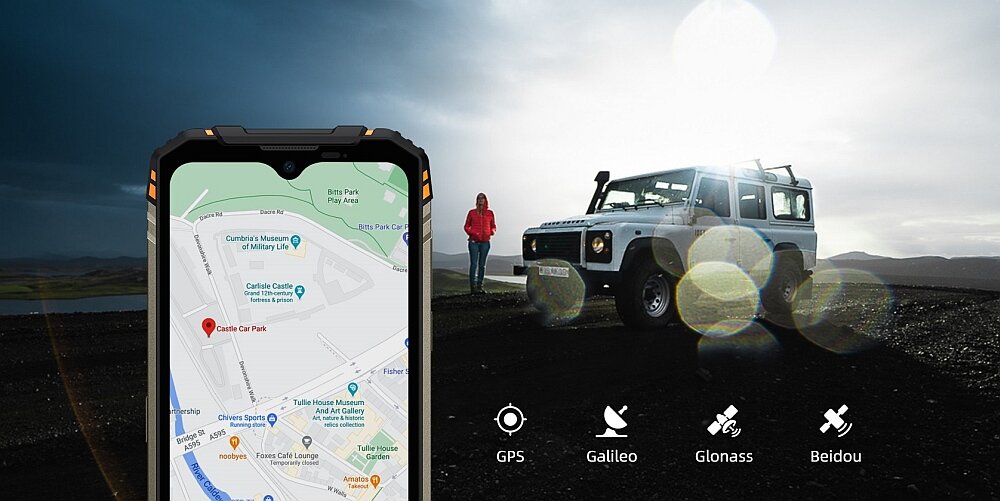 Smartfon DOOGEE S96 Pro gps