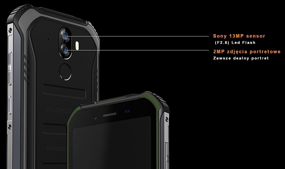 Smartfon DOOGEE S40 Pro aparat