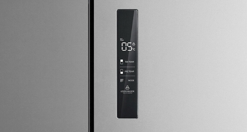 Lodówka MIDEA MDRF644FGE02 Nofrost Side by side wyświetlacz