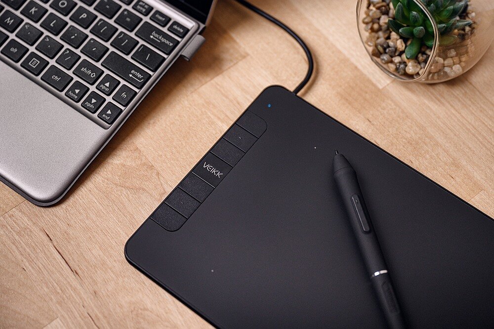 Tablet graficzny VEIKK VK640 przyciski