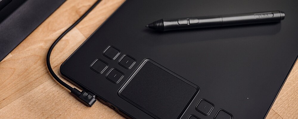 Tablet graficzny VEIKK A50 przyciski