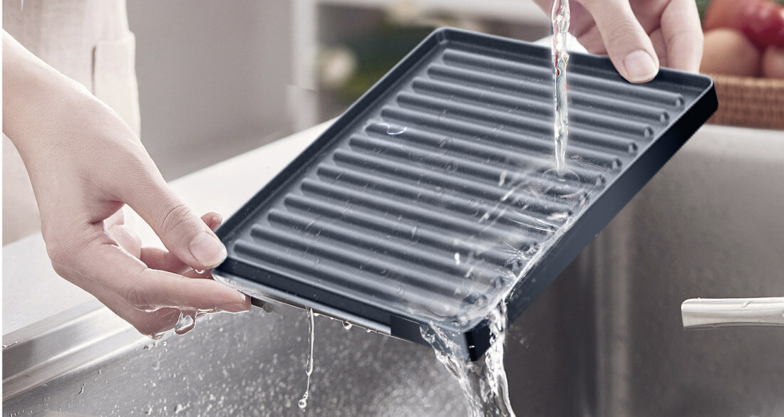 Grill elektryczny AIGOSTAR Raclette 300000REL latwe czyszczenie wyjmowane plyty odlaczana konstrukcja