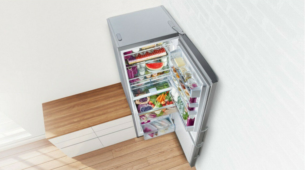 Lodówka BOSCH KGN49XLEA Nofrost Srebrna PerfectFit