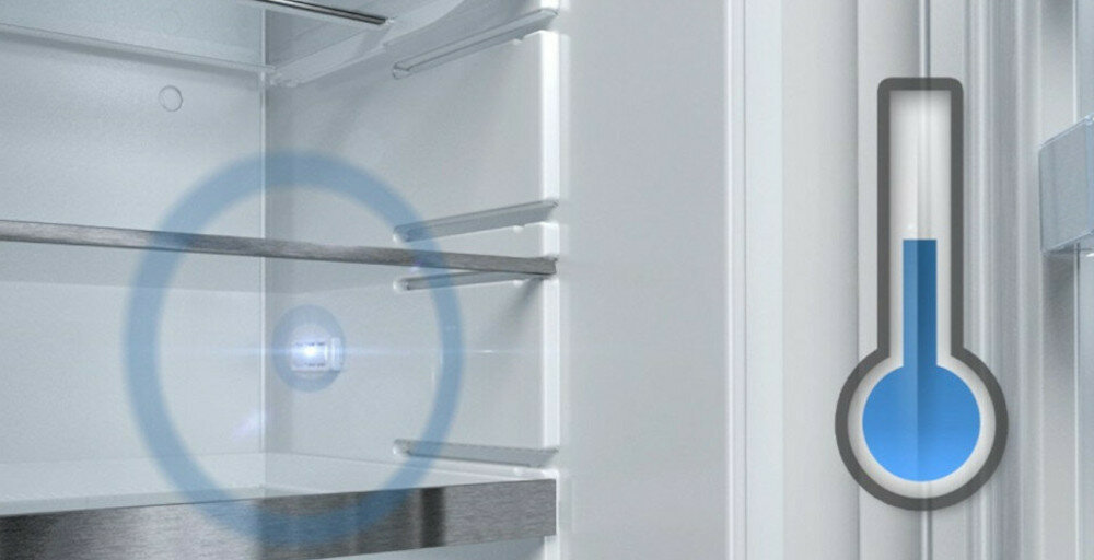 Lodówka BOSCH KGN49XLEA Nofrost Srebrna FreshSense