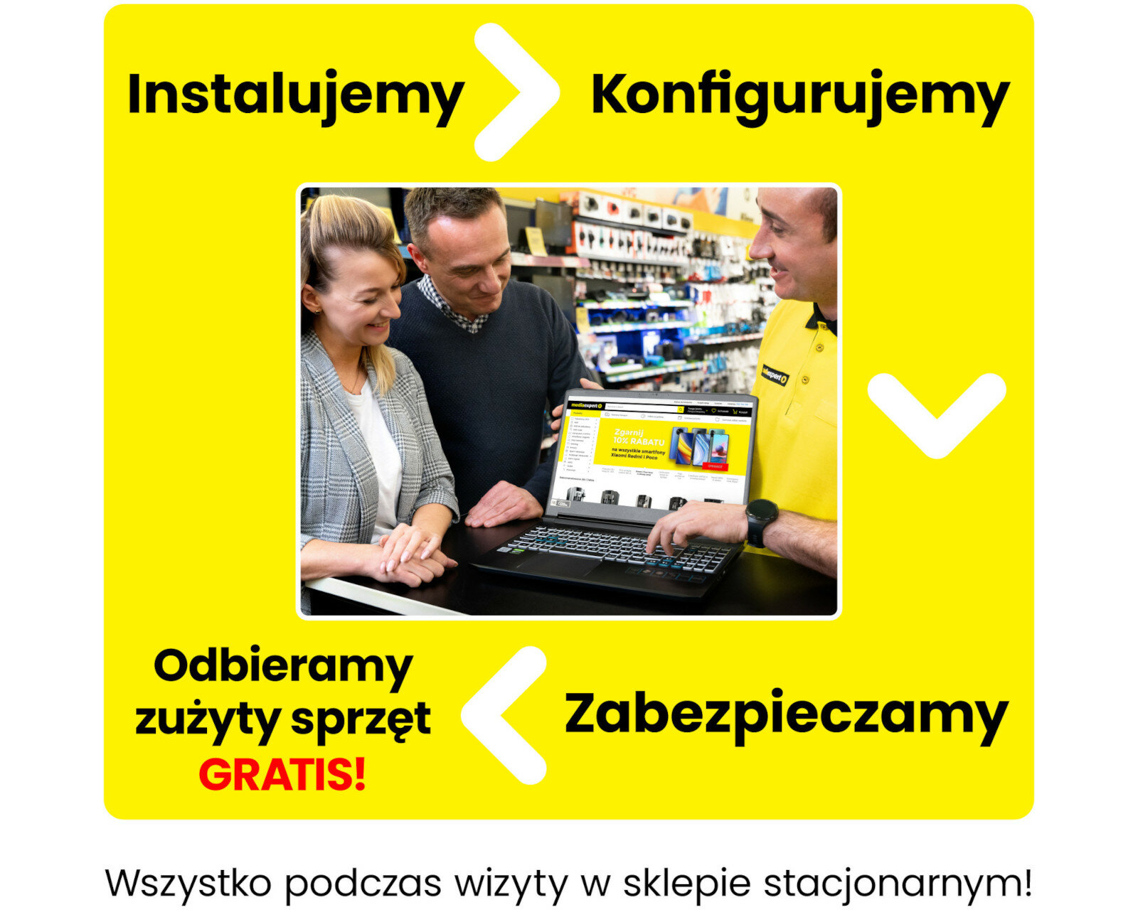 Laptop usługa konfiguracja